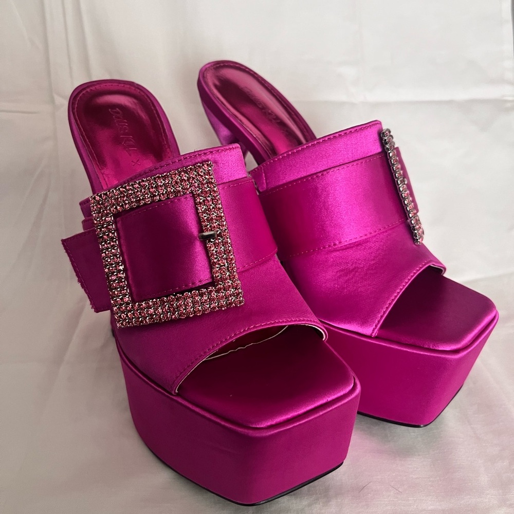 Dolls Kill and Bratz collab. Pink shoes size 7M